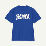 Relax Graphic T-Shirt — Retro Groovy Text Tee