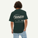 Athletic Society Graphic Tee — "Movement Is Culture" Oversized Boxy Shirt